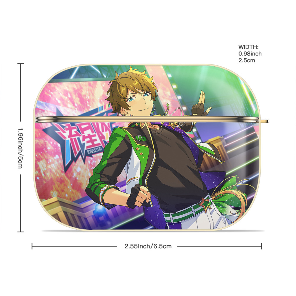 あんさんぶるスターズ! Ensemble Stars 【AirPods Pro用】ハードシェル保護ケース｜耐衝撃・防指紋・カラビナ付き商品仕様