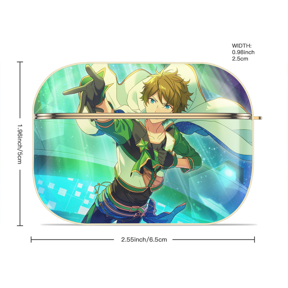 あんさんぶるスターズ! Ensemble Stars 【AirPods Pro用】ハードシェル保護ケース｜耐衝撃・防指紋・カラビナ付き商品仕様