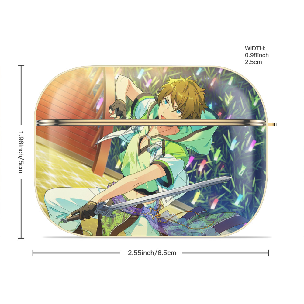 あんさんぶるスターズ! Ensemble Stars 【AirPods Pro用】ハードシェル保護ケース｜耐衝撃・防指紋・カラビナ付き商品仕様