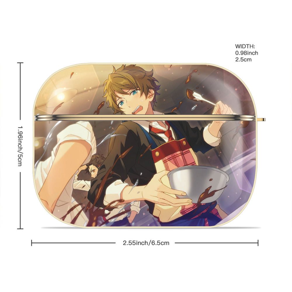 あんさんぶるスターズ! Ensemble Stars 【AirPods Pro用】ハードシェル保護ケース｜耐衝撃・防指紋・カラビナ付き商品仕様