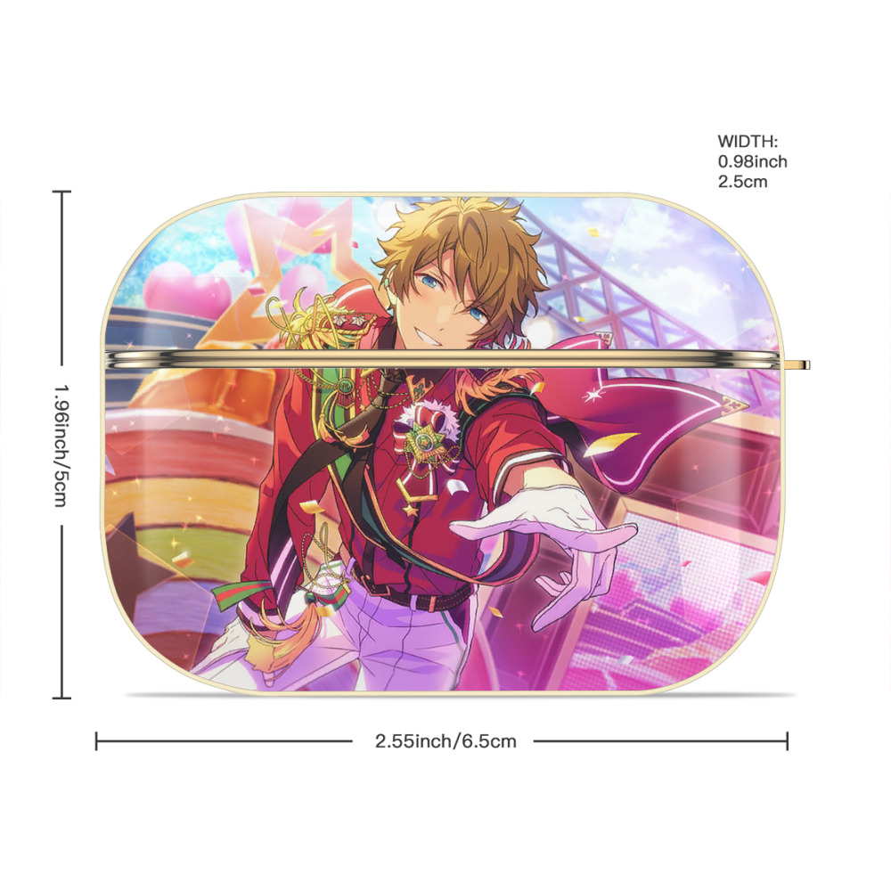 あんさんぶるスターズ! Ensemble Stars 【AirPods Pro用】ハードシェル保護ケース｜耐衝撃・防指紋・カラビナ付き商品仕様