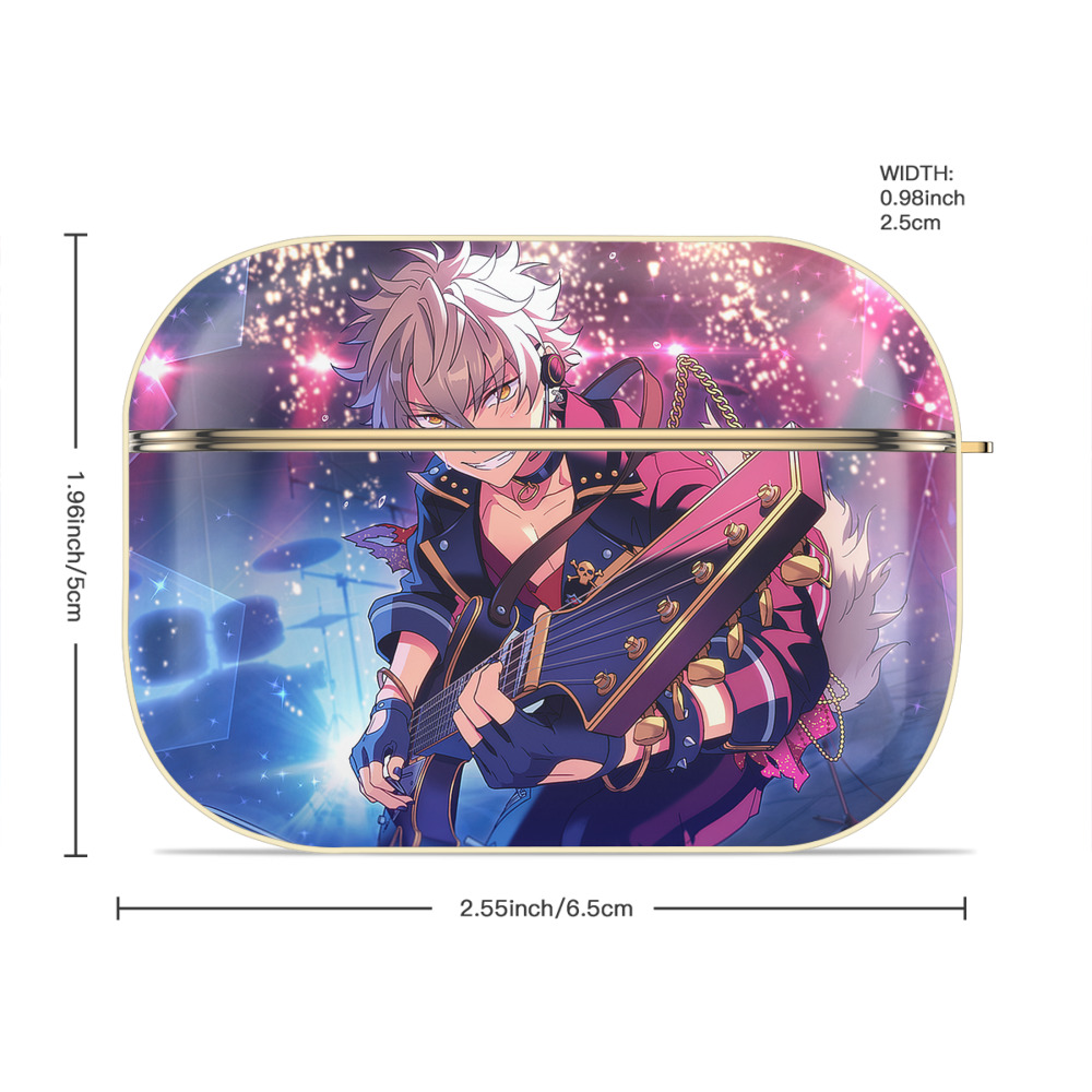 あんさんぶるスターズ! Ensemble Stars 【AirPods Pro用】ハードシェル保護ケース｜耐衝撃・防指紋・カラビナ付き商品仕様