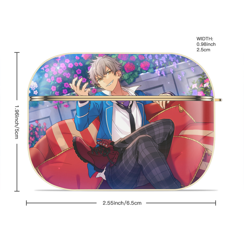 あんさんぶるスターズ! Ensemble Stars 【AirPods Pro用】ハードシェル保護ケース｜耐衝撃・防指紋・カラビナ付き商品仕様