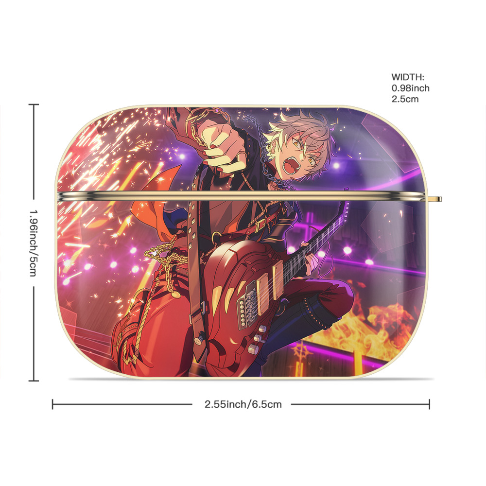 あんさんぶるスターズ! Ensemble Stars 【AirPods Pro用】ハードシェル保護ケース｜耐衝撃・防指紋・カラビナ付き商品仕様
