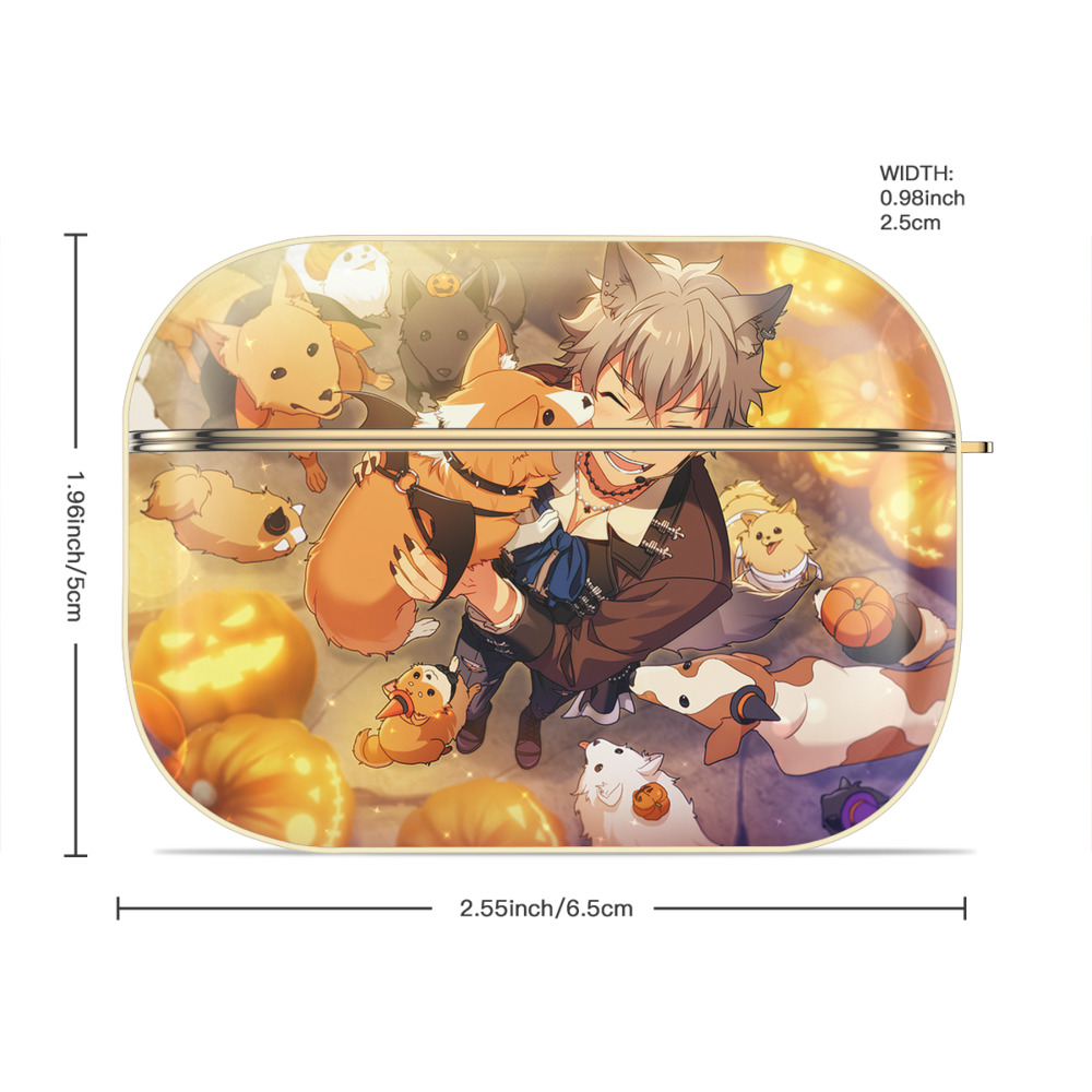 あんさんぶるスターズ! Ensemble Stars 【AirPods Pro用】ハードシェル保護ケース｜耐衝撃・防指紋・カラビナ付き商品仕様