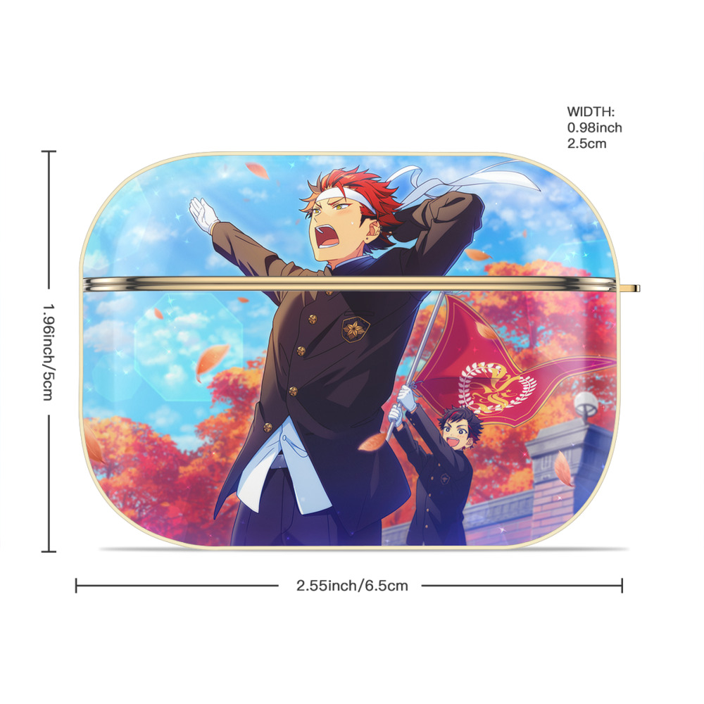 あんさんぶるスターズ! Ensemble Stars 【AirPods Pro用】ハードシェル保護ケース｜耐衝撃・防指紋・カラビナ付き商品仕様