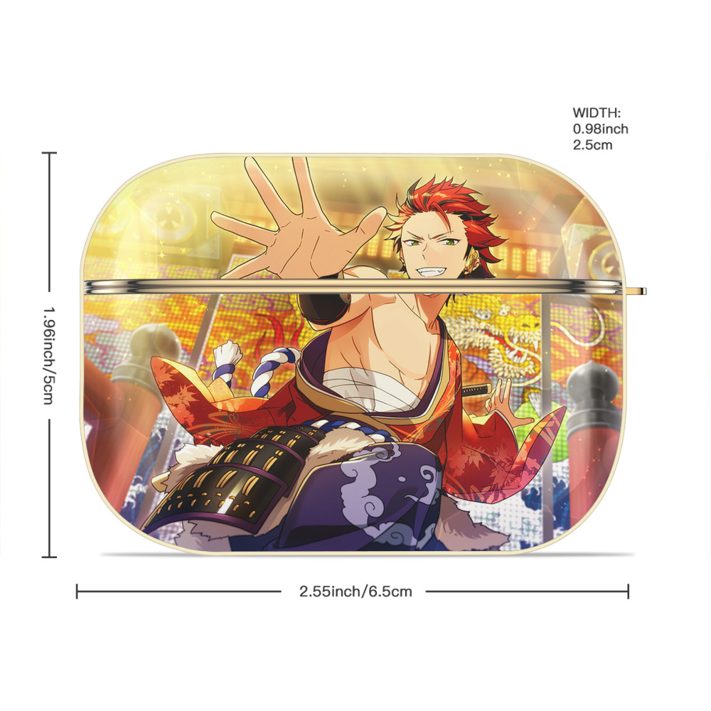 あんさんぶるスターズ! Ensemble Stars 【AirPods Pro用】ハードシェル保護ケース｜耐衝撃・防指紋・カラビナ付き商品仕様