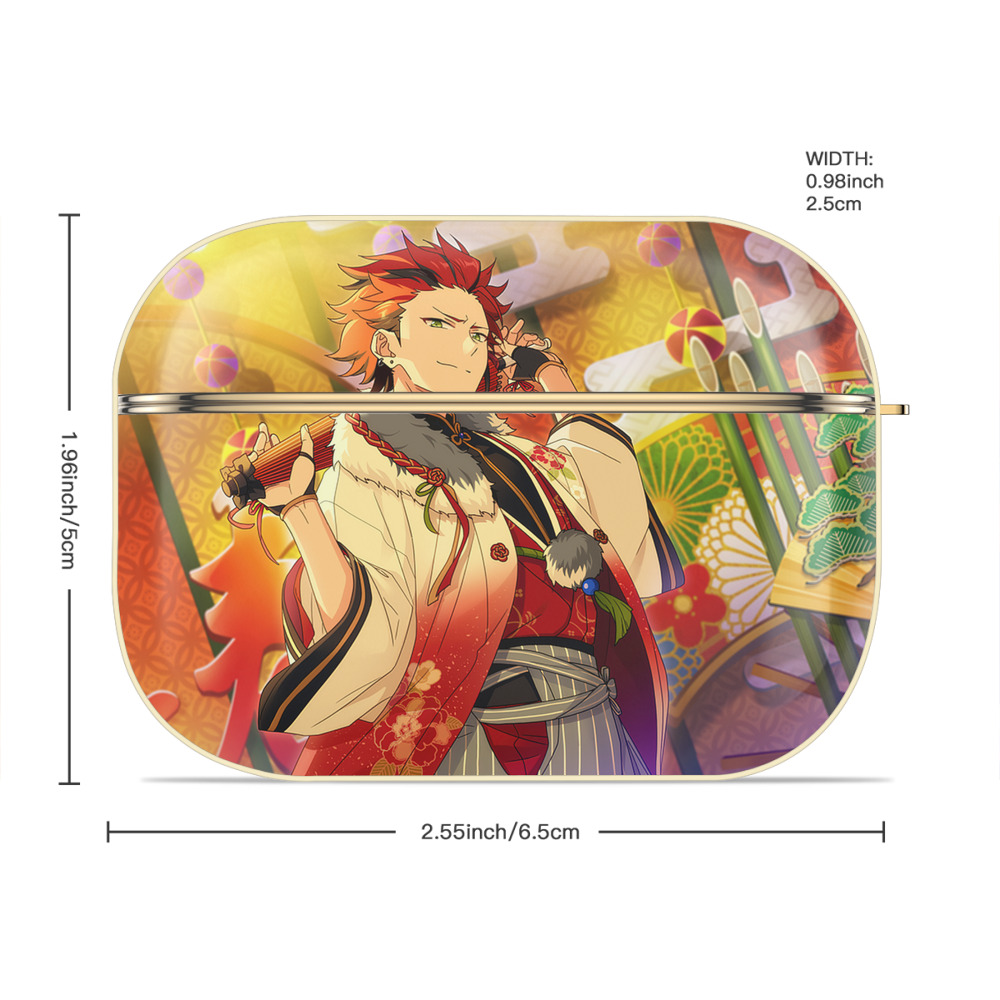 あんさんぶるスターズ! Ensemble Stars 【AirPods Pro用】ハードシェル保護ケース｜耐衝撃・防指紋・カラビナ付き商品仕様