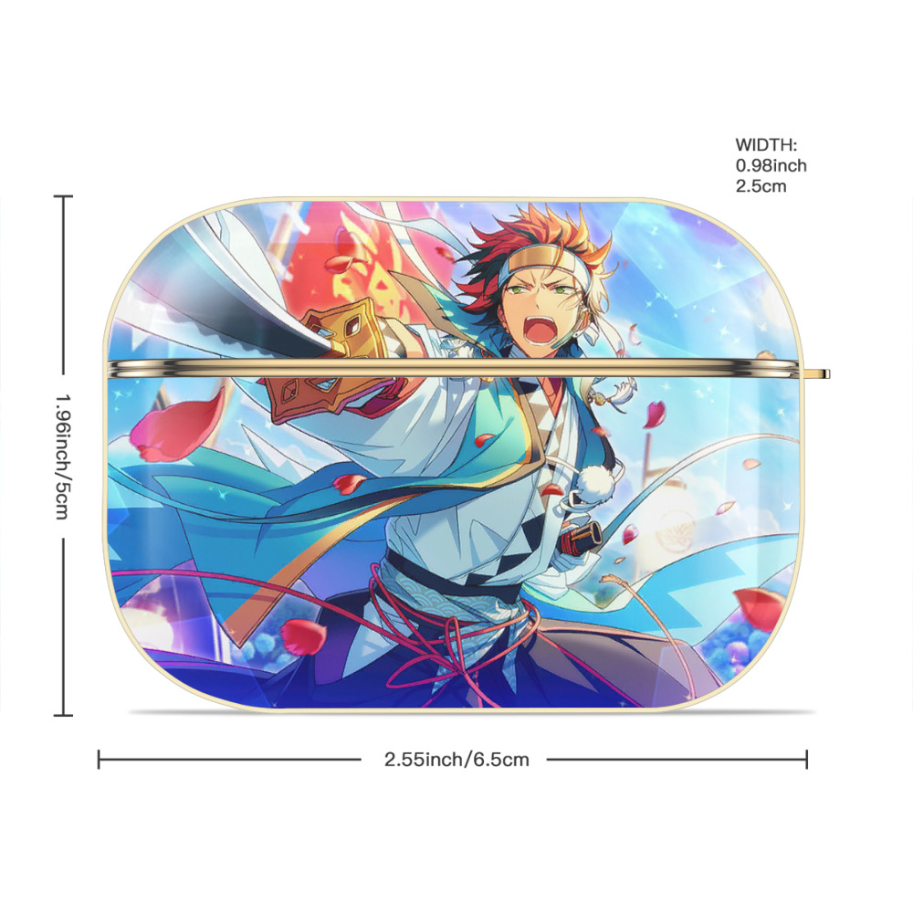 あんさんぶるスターズ! Ensemble Stars 【AirPods Pro用】ハードシェル保護ケース｜耐衝撃・防指紋・カラビナ付き商品仕様