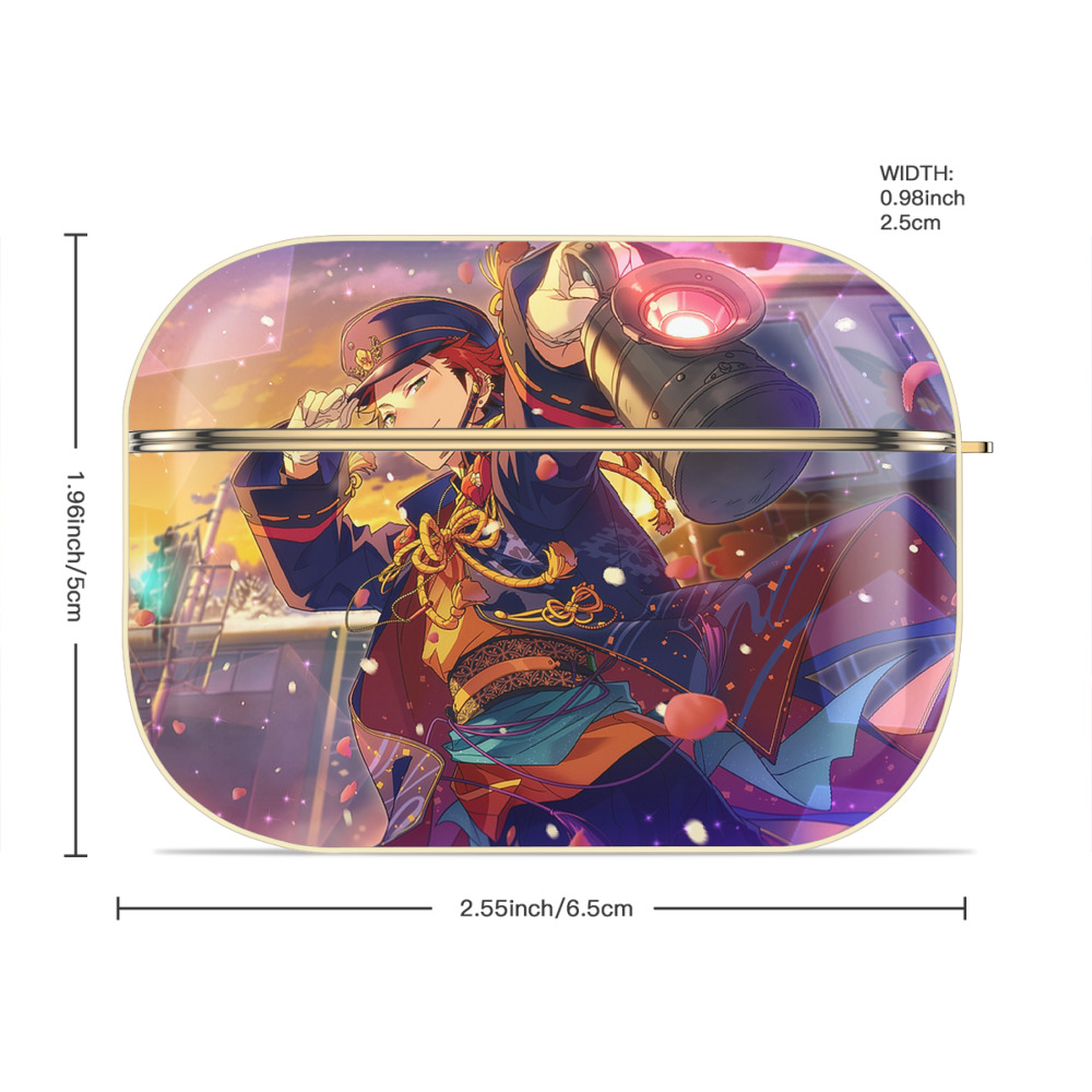 あんさんぶるスターズ! Ensemble Stars 【AirPods Pro用】ハードシェル保護ケース｜耐衝撃・防指紋・カラビナ付き商品仕様