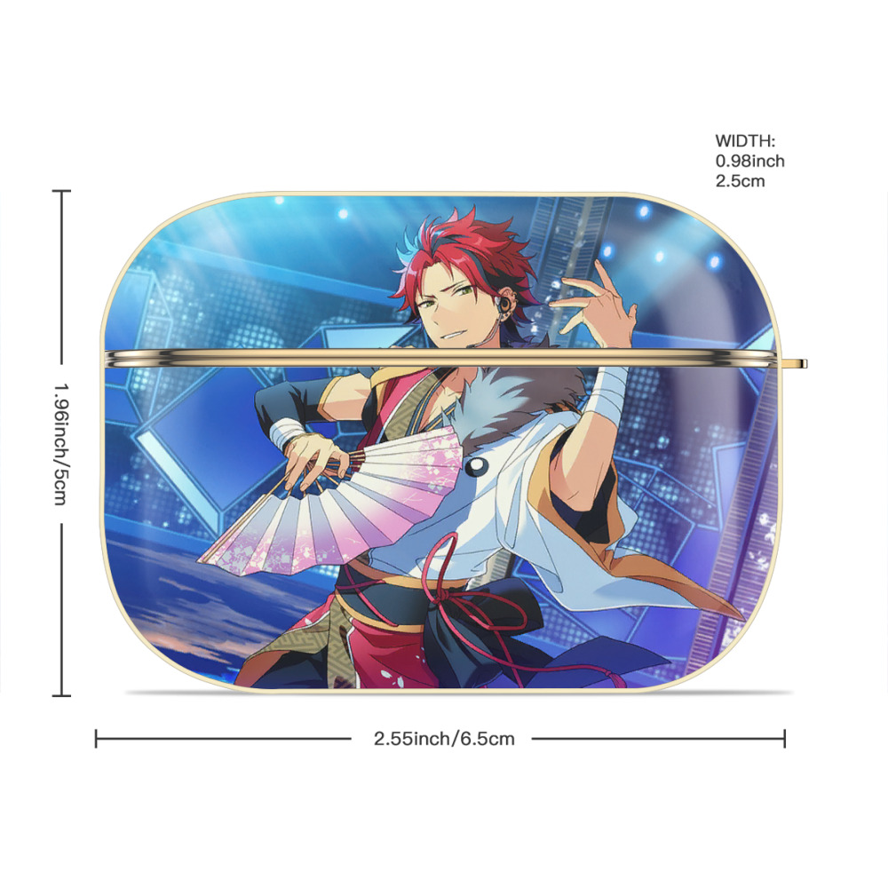 あんさんぶるスターズ! Ensemble Stars 【AirPods Pro用】ハードシェル保護ケース｜耐衝撃・防指紋・カラビナ付き商品仕様