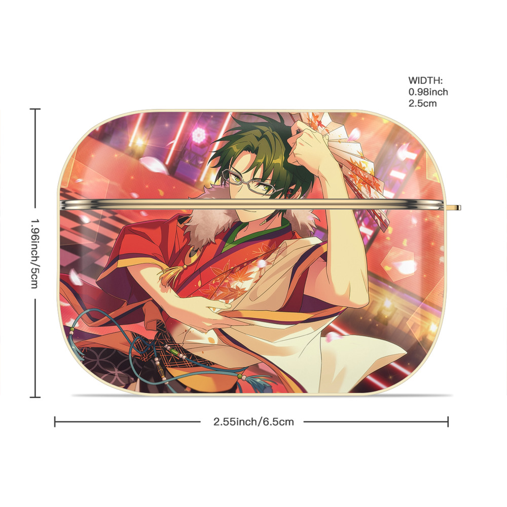 あんさんぶるスターズ! Ensemble Stars 【AirPods Pro用】ハードシェル保護ケース｜耐衝撃・防指紋・カラビナ付き商品仕様