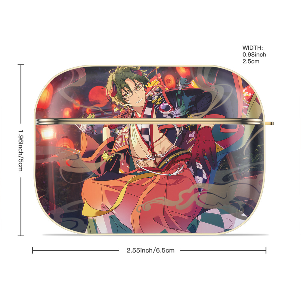 あんさんぶるスターズ! Ensemble Stars 【AirPods Pro用】ハードシェル保護ケース｜耐衝撃・防指紋・カラビナ付き商品仕様