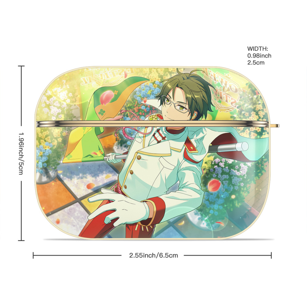 あんさんぶるスターズ! Ensemble Stars 【AirPods Pro用】ハードシェル保護ケース｜耐衝撃・防指紋・カラビナ付き商品仕様