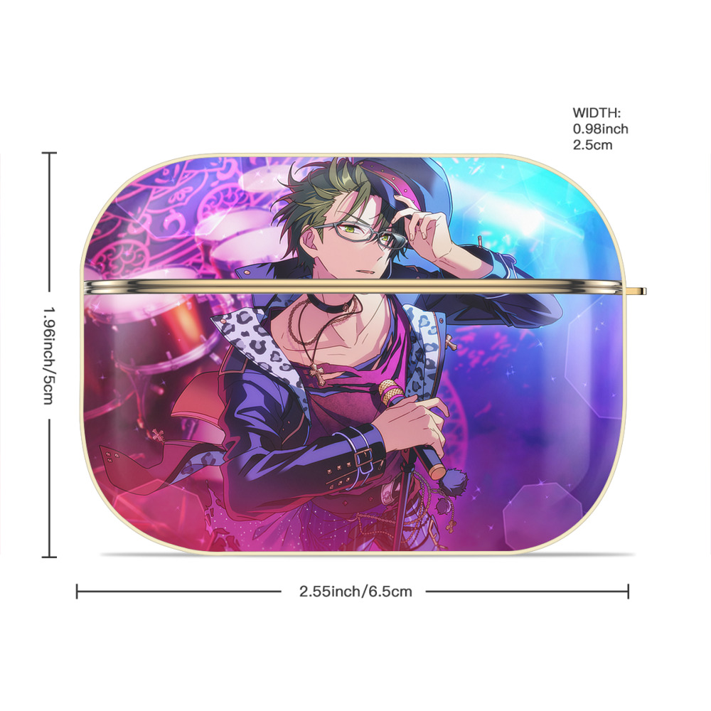 あんさんぶるスターズ! Ensemble Stars 【AirPods Pro用】ハードシェル保護ケース｜耐衝撃・防指紋・カラビナ付き商品仕様