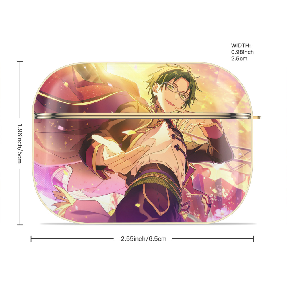 あんさんぶるスターズ! Ensemble Stars 【AirPods Pro用】ハードシェル保護ケース｜耐衝撃・防指紋・カラビナ付き商品仕様