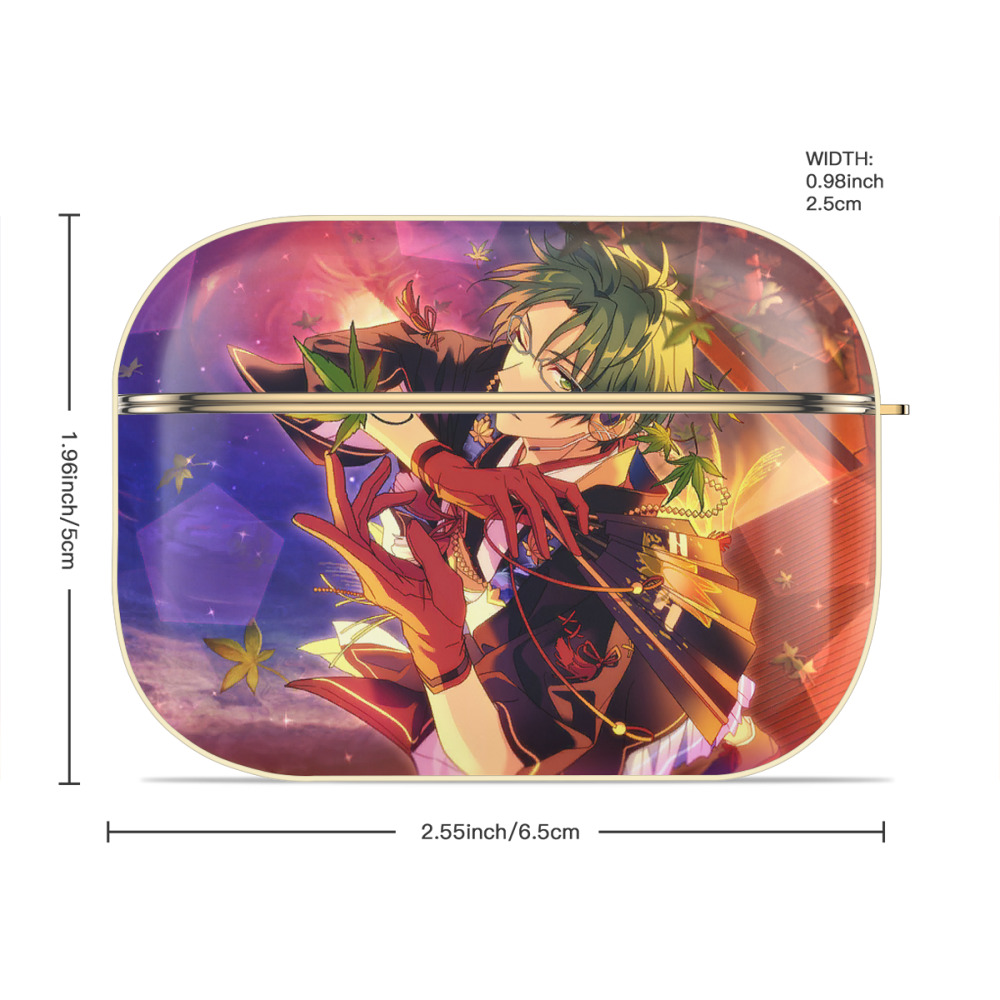 あんさんぶるスターズ! Ensemble Stars 【AirPods Pro用】ハードシェル保護ケース｜耐衝撃・防指紋・カラビナ付き商品仕様