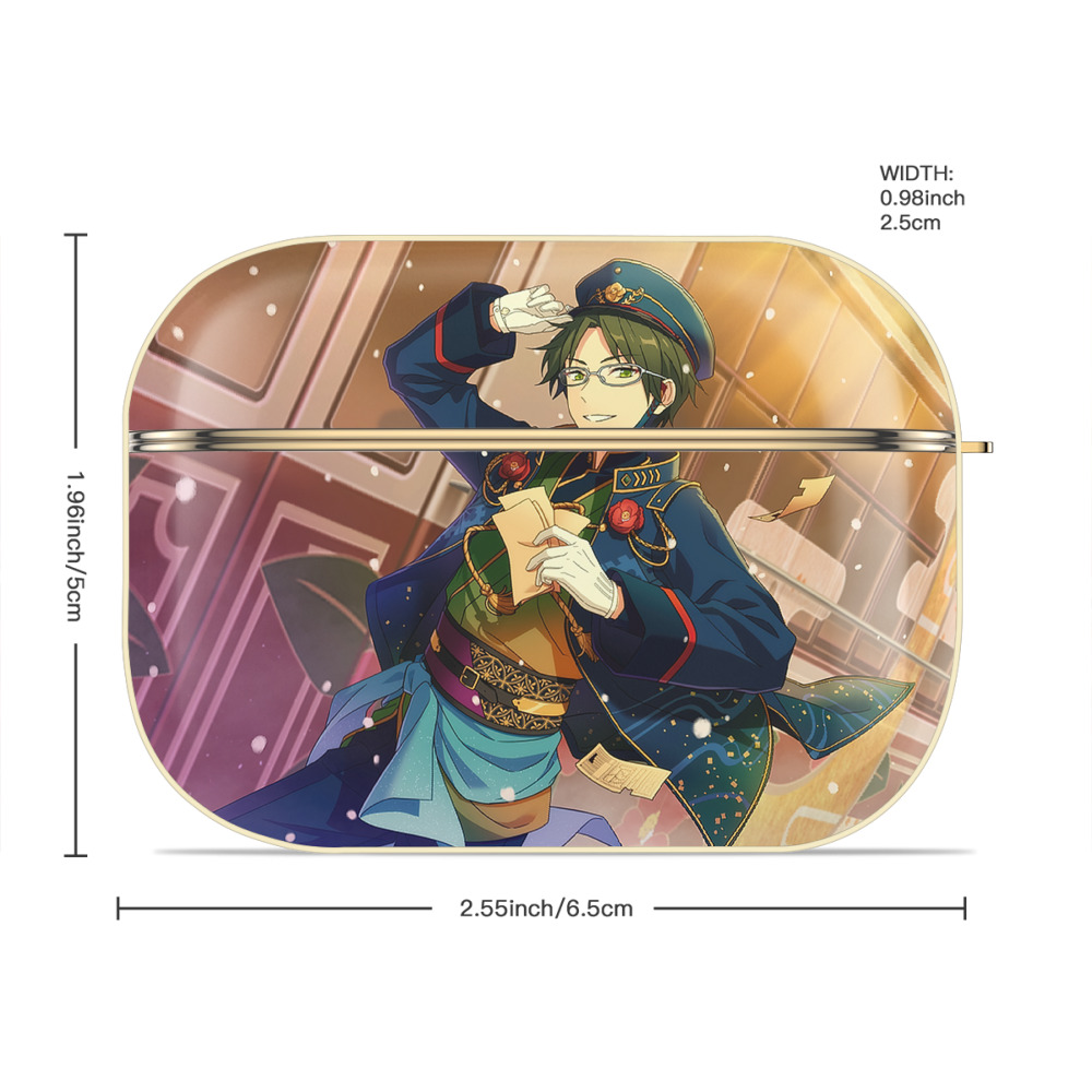 あんさんぶるスターズ! Ensemble Stars 【AirPods Pro用】ハードシェル保護ケース｜耐衝撃・防指紋・カラビナ付き商品仕様