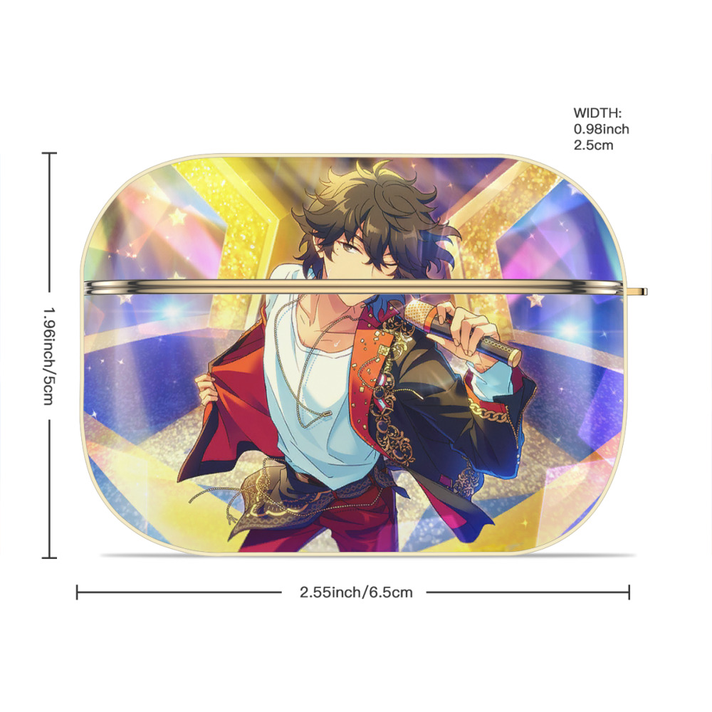あんさんぶるスターズ! Ensemble Stars 【AirPods Pro用】ハードシェル保護ケース｜耐衝撃・防指紋・カラビナ付き商品仕様