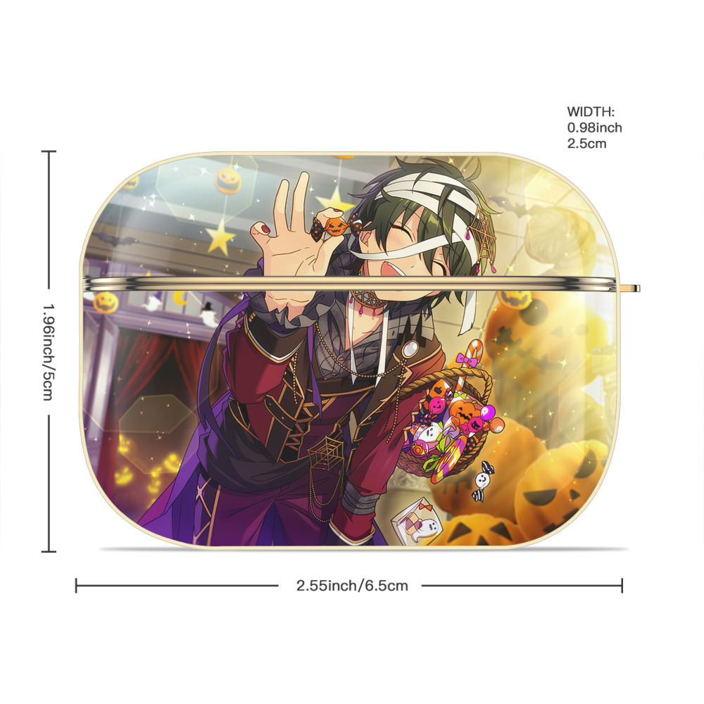 あんさんぶるスターズ! Ensemble Stars 【AirPods Pro用】ハードシェル保護ケース｜耐衝撃・防指紋・カラビナ付き商品仕様
