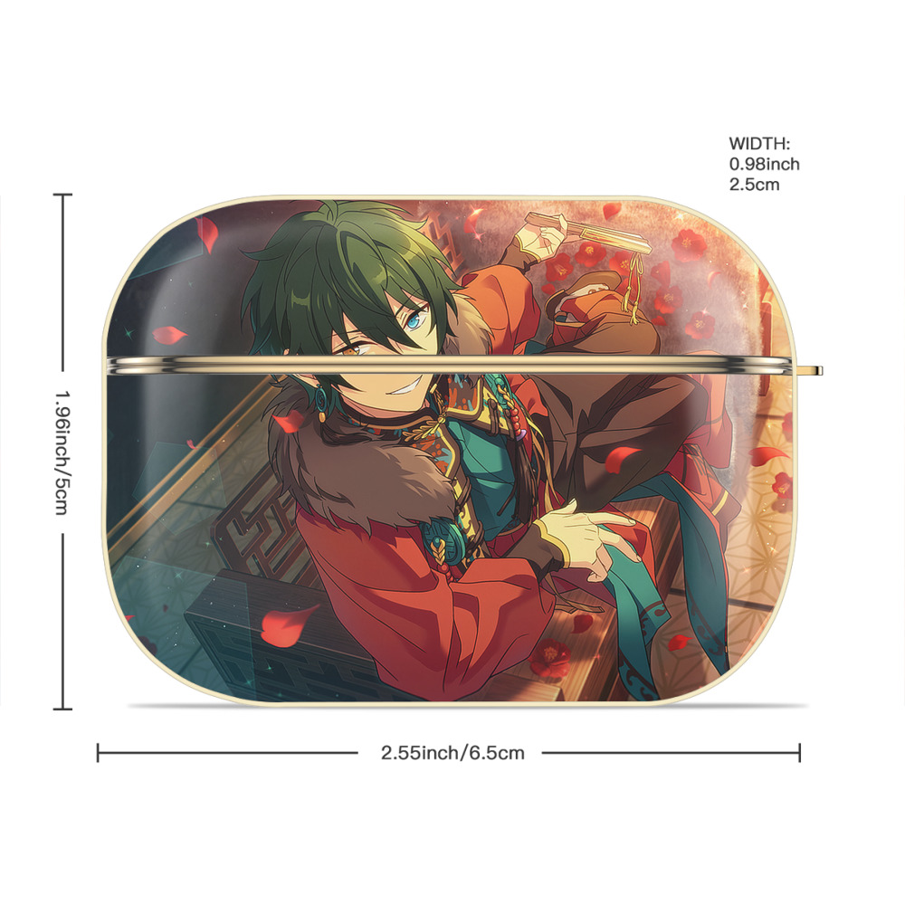 あんさんぶるスターズ! Ensemble Stars 【AirPods Pro用】ハードシェル保護ケース｜耐衝撃・防指紋・カラビナ付き商品仕様
