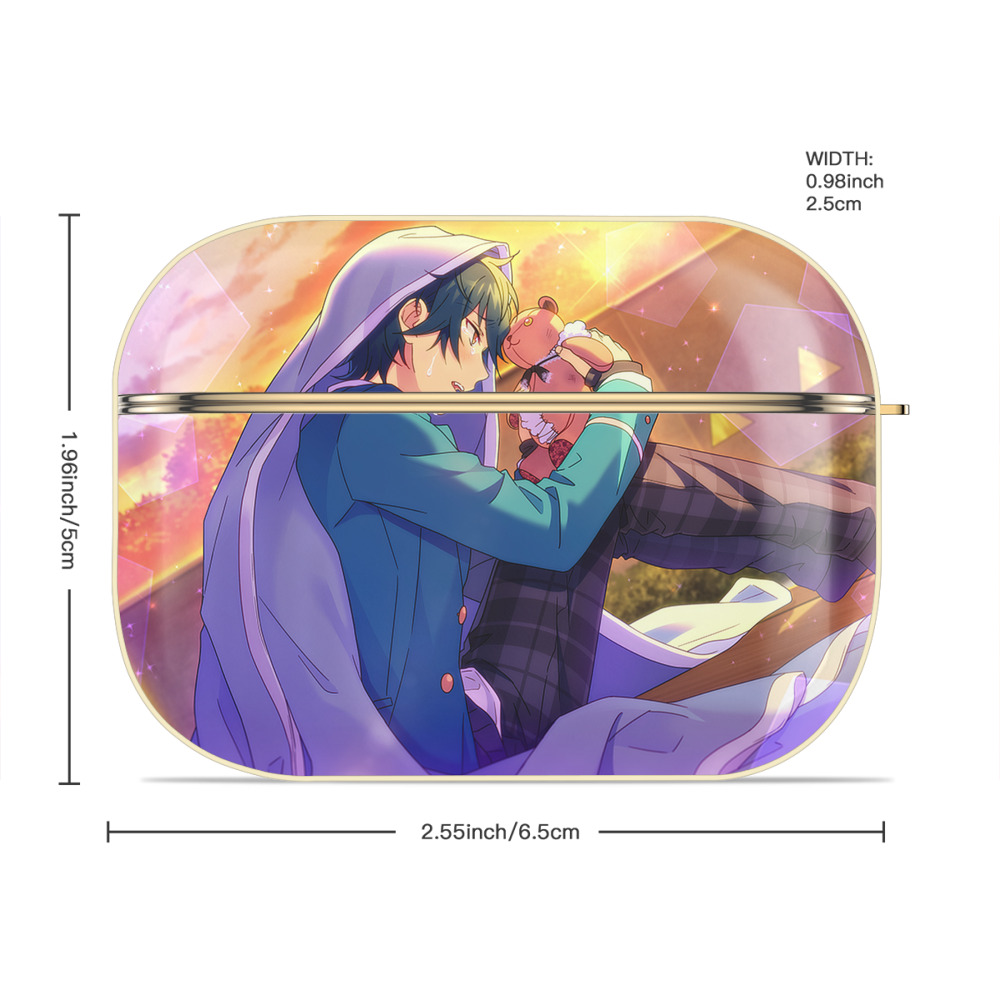 あんさんぶるスターズ! Ensemble Stars 【AirPods Pro用】ハードシェル保護ケース｜耐衝撃・防指紋・カラビナ付き商品仕様