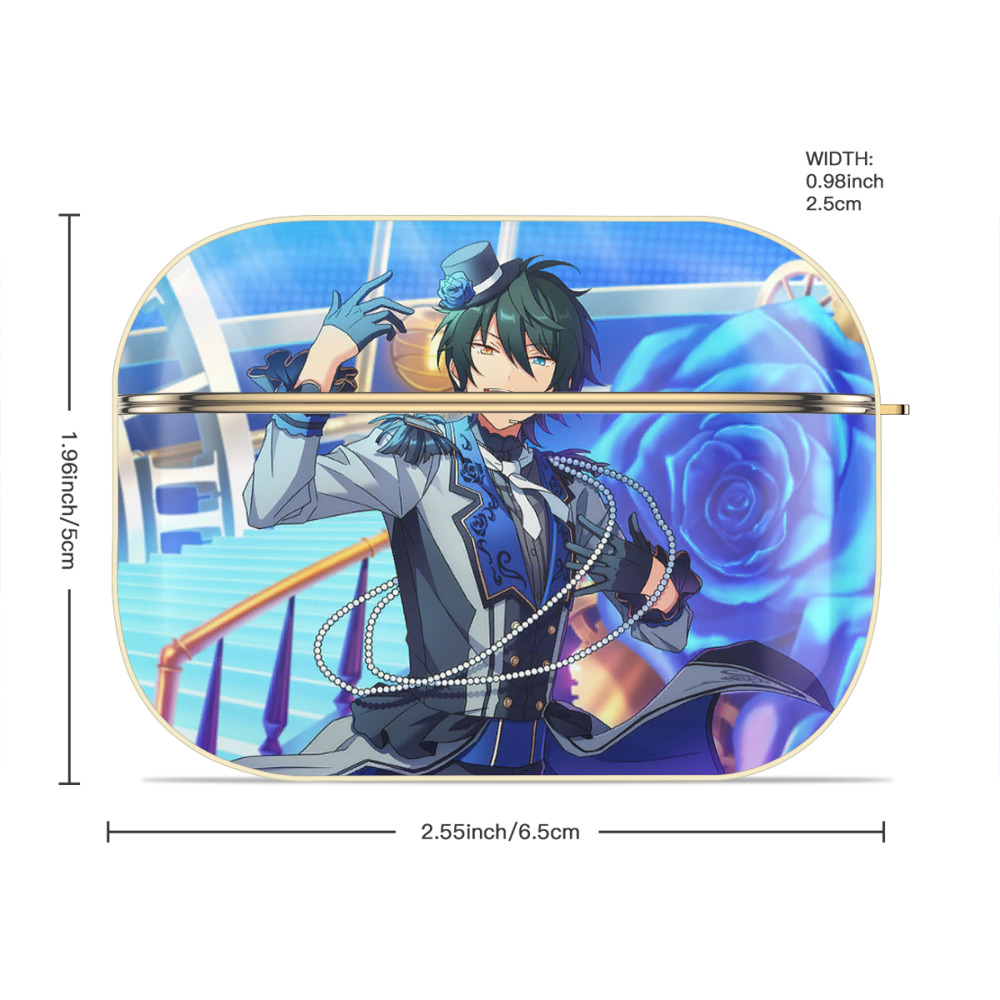 あんさんぶるスターズ! Ensemble Stars 【AirPods Pro用】ハードシェル保護ケース｜耐衝撃・防指紋・カラビナ付き商品仕様