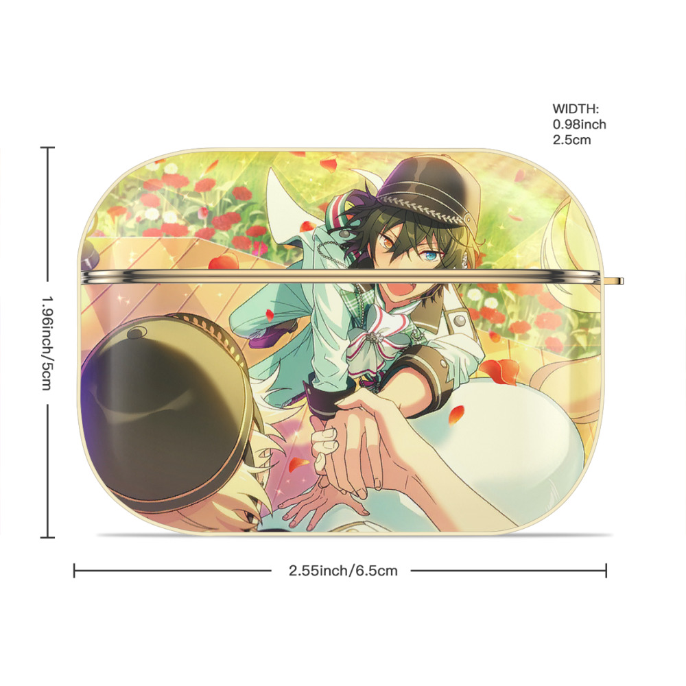 あんさんぶるスターズ! Ensemble Stars 【AirPods Pro用】ハードシェル保護ケース｜耐衝撃・防指紋・カラビナ付き商品仕様