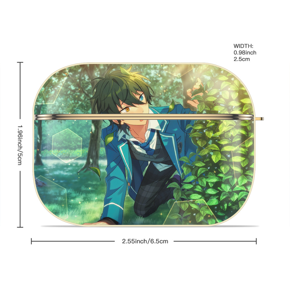 あんさんぶるスターズ! Ensemble Stars 【AirPods Pro用】ハードシェル保護ケース｜耐衝撃・防指紋・カラビナ付き商品仕様