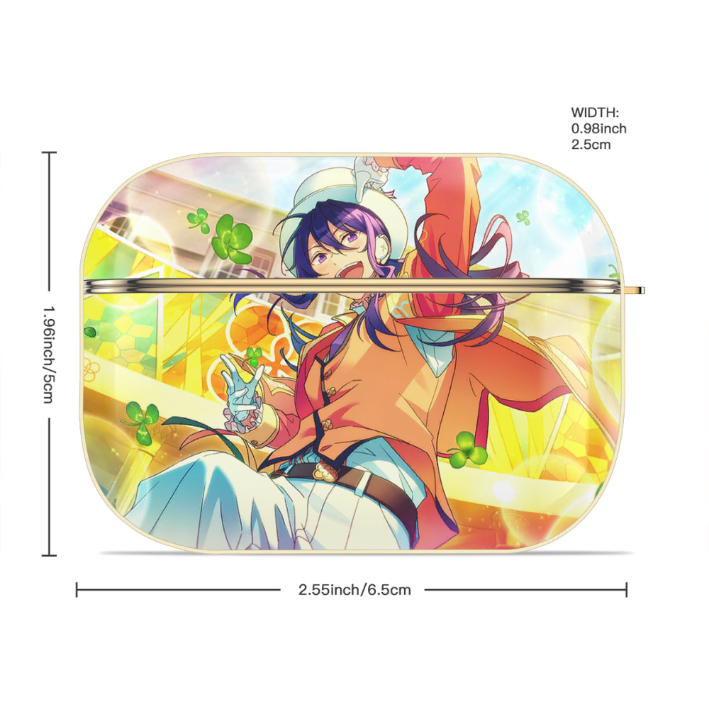 あんさんぶるスターズ! Ensemble Stars 【AirPods Pro用】ハードシェル保護ケース｜耐衝撃・防指紋・カラビナ付き商品仕様
