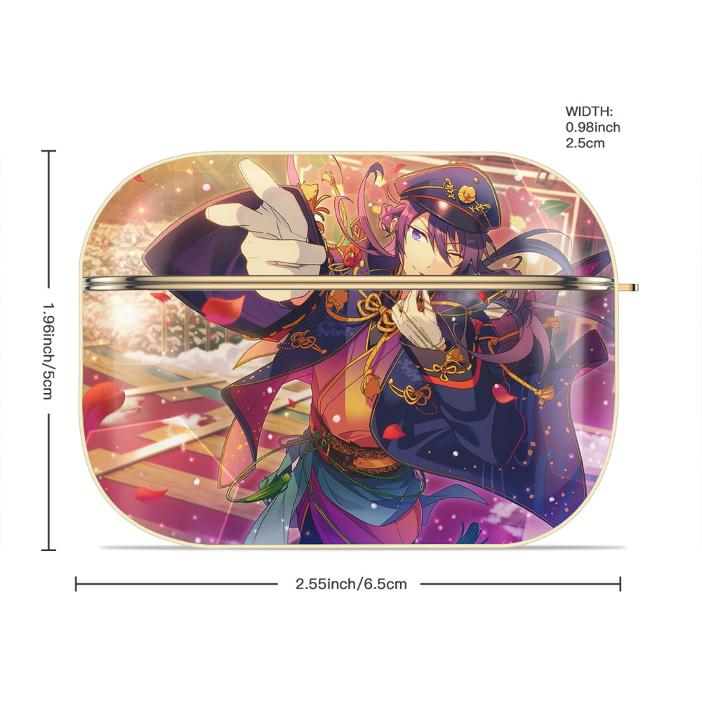 あんさんぶるスターズ! Ensemble Stars 【AirPods Pro用】ハードシェル保護ケース｜耐衝撃・防指紋・カラビナ付き商品仕様