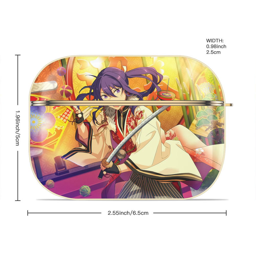 あんさんぶるスターズ! Ensemble Stars 【AirPods Pro用】ハードシェル保護ケース｜耐衝撃・防指紋・カラビナ付き商品仕様