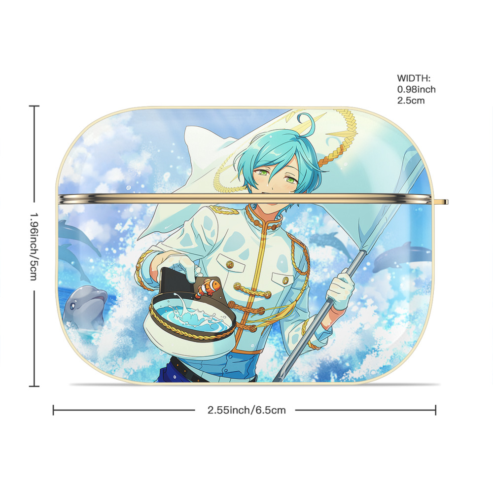 あんさんぶるスターズ! Ensemble Stars 【AirPods Pro用】ハードシェル保護ケース｜耐衝撃・防指紋・カラビナ付き商品仕様