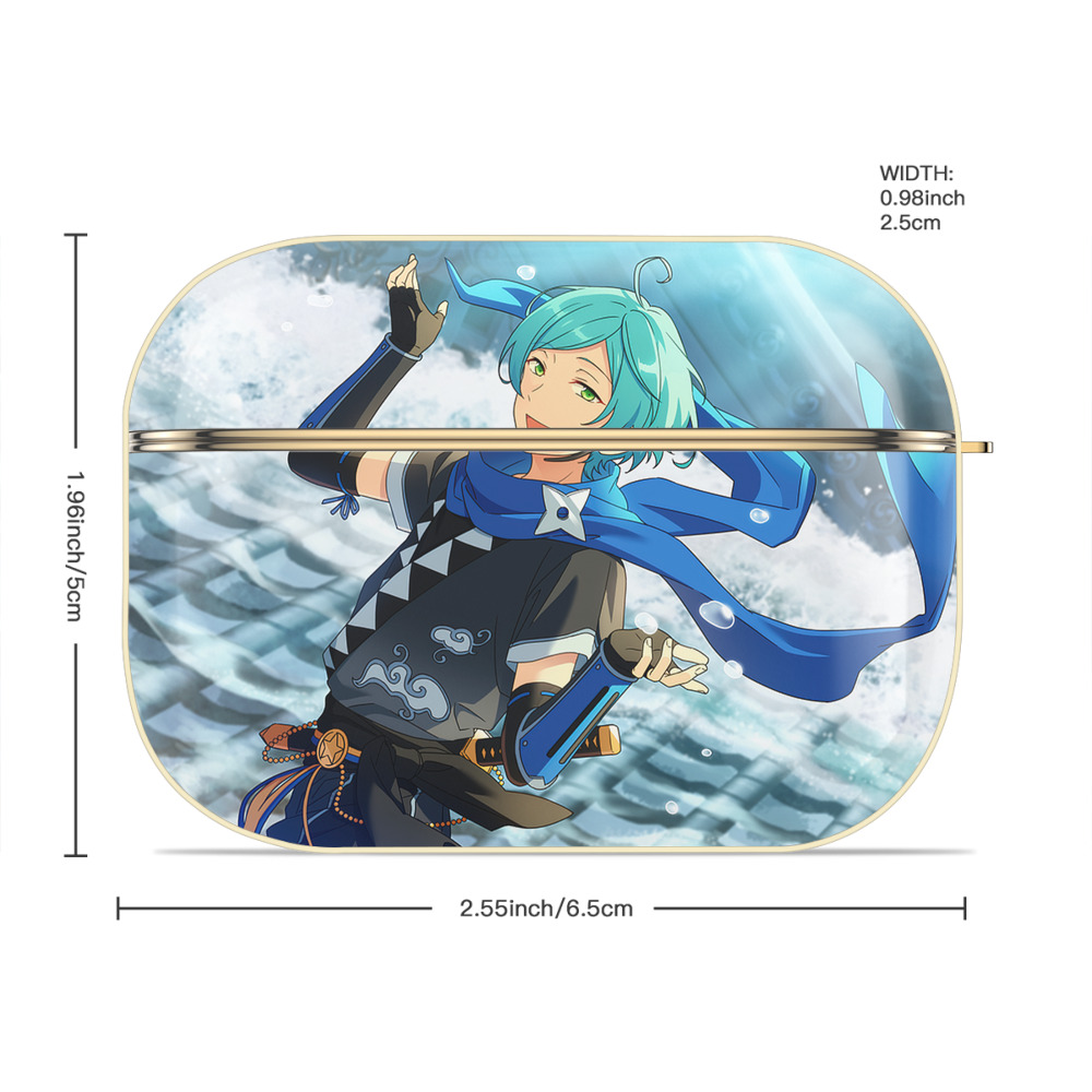 あんさんぶるスターズ! Ensemble Stars 【AirPods Pro用】ハードシェル保護ケース｜耐衝撃・防指紋・カラビナ付き商品仕様