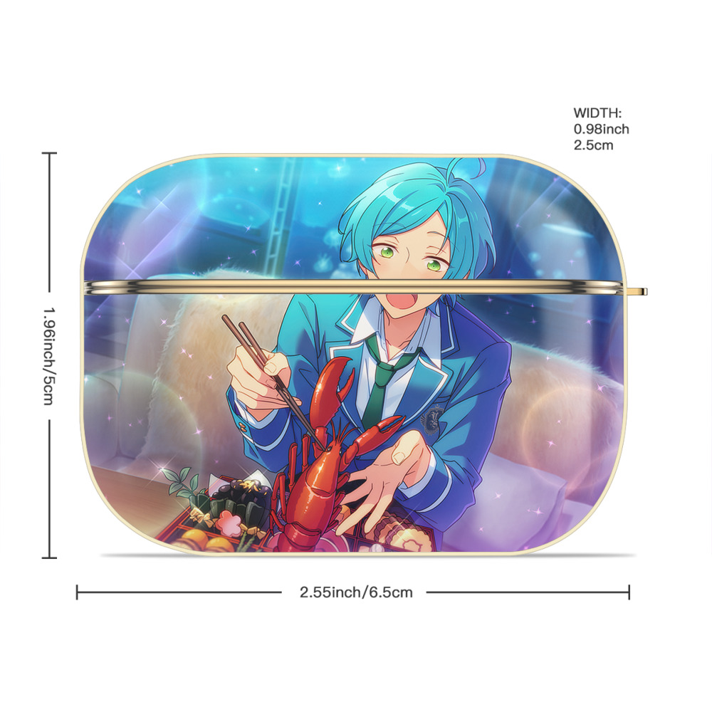 あんさんぶるスターズ! Ensemble Stars 【AirPods Pro用】ハードシェル保護ケース｜耐衝撃・防指紋・カラビナ付き商品仕様