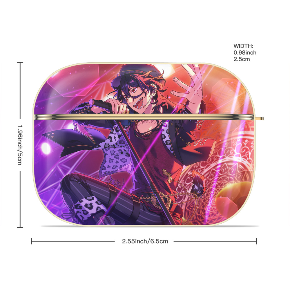 あんさんぶるスターズ! Ensemble Stars 【AirPods Pro用】ハードシェル保護ケース｜耐衝撃・防指紋・カラビナ付き商品仕様