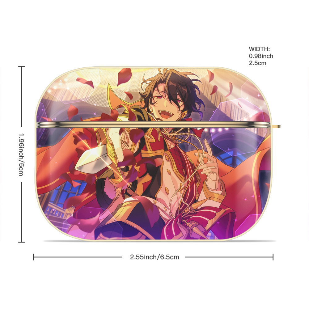 あんさんぶるスターズ! Ensemble Stars 【AirPods Pro用】ハードシェル保護ケース｜耐衝撃・防指紋・カラビナ付き商品仕様