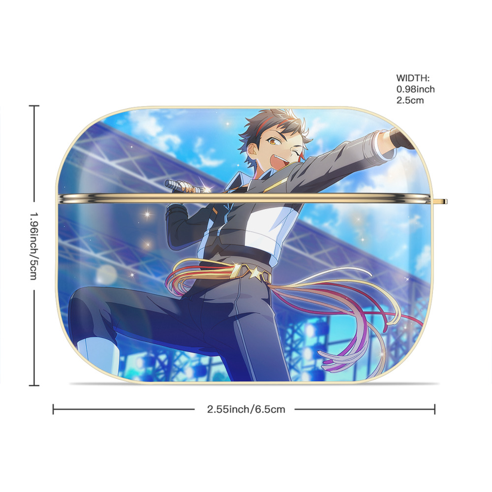 あんさんぶるスターズ! Ensemble Stars 【AirPods Pro用】ハードシェル保護ケース｜耐衝撃・防指紋・カラビナ付き商品仕様