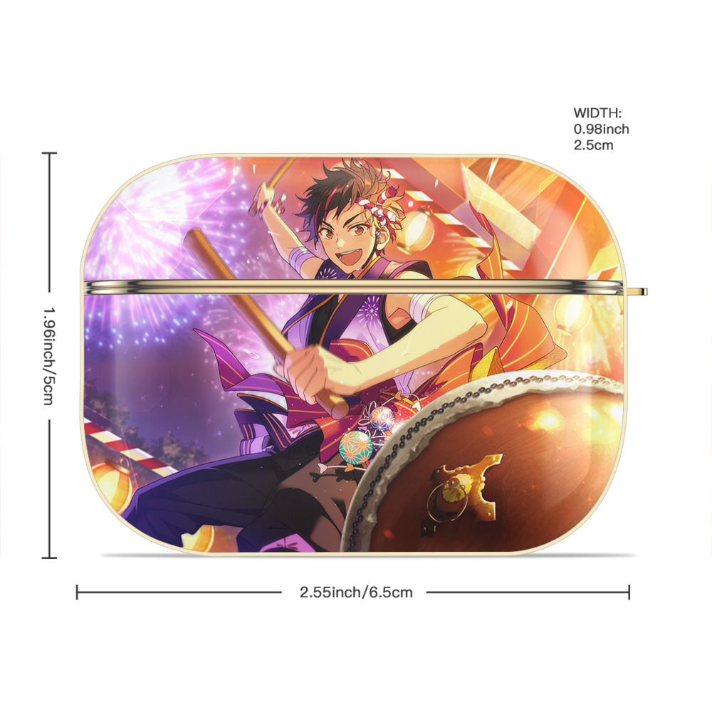 あんさんぶるスターズ! Ensemble Stars 【AirPods Pro用】ハードシェル保護ケース｜耐衝撃・防指紋・カラビナ付き商品仕様