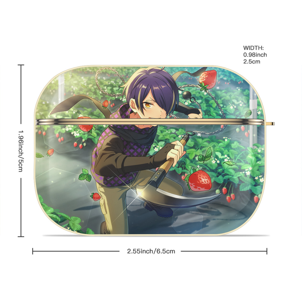 あんさんぶるスターズ! Ensemble Stars 【AirPods Pro用】ハードシェル保護ケース｜耐衝撃・防指紋・カラビナ付き商品仕様