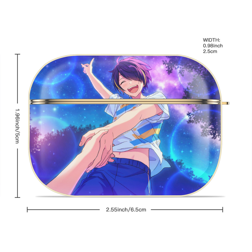 あんさんぶるスターズ! Ensemble Stars 【AirPods Pro用】ハードシェル保護ケース｜耐衝撃・防指紋・カラビナ付き商品仕様
