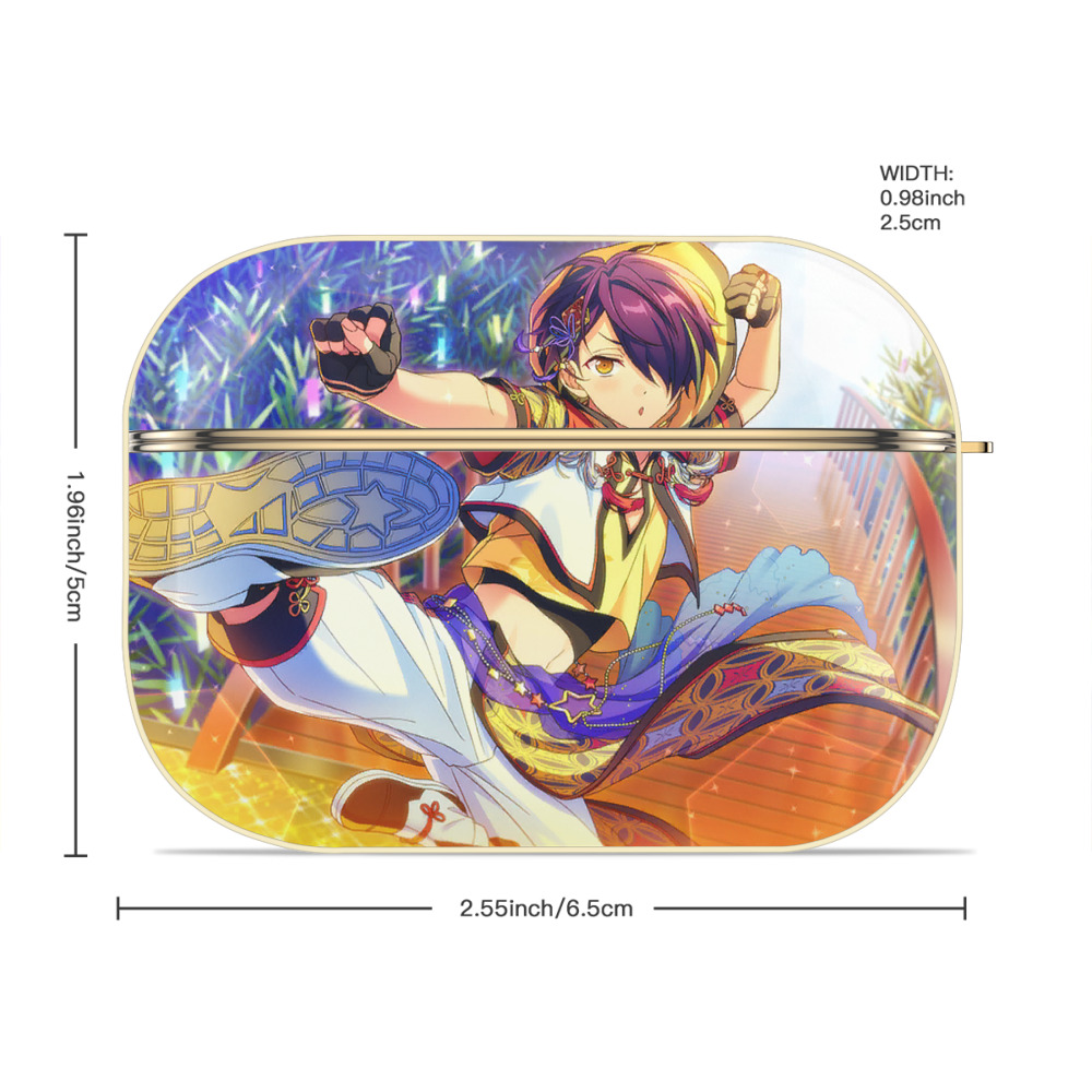 あんさんぶるスターズ! Ensemble Stars 【AirPods Pro用】ハードシェル保護ケース｜耐衝撃・防指紋・カラビナ付き商品仕様