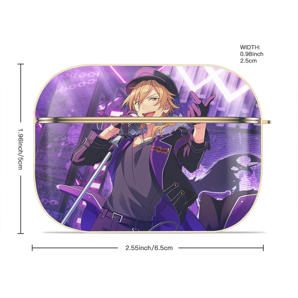 あんさんぶるスターズ! Ensemble Stars 【AirPods Pro用】ハードシェル保護ケース｜耐衝撃・防指紋・カラビナ付き商品仕様