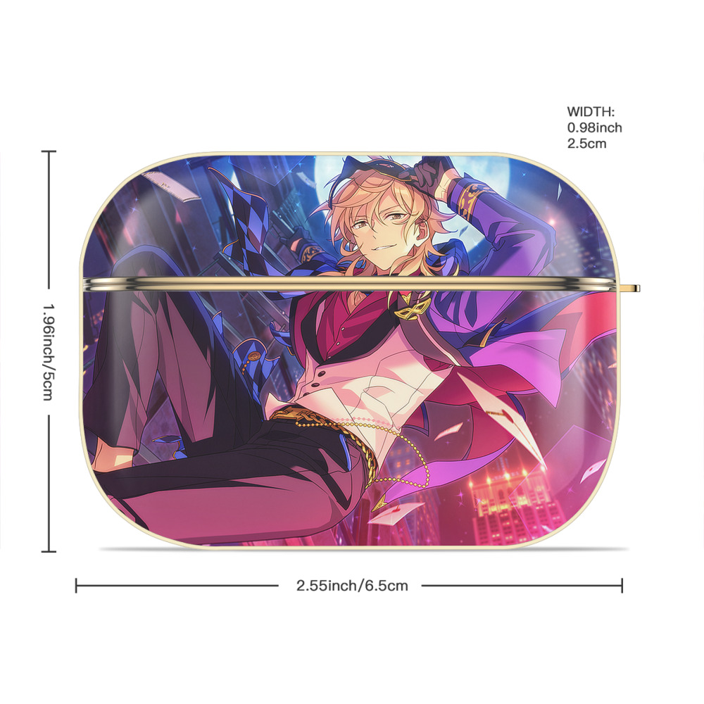 あんさんぶるスターズ! Ensemble Stars 【AirPods Pro用】ハードシェル保護ケース｜耐衝撃・防指紋・カラビナ付き商品仕様