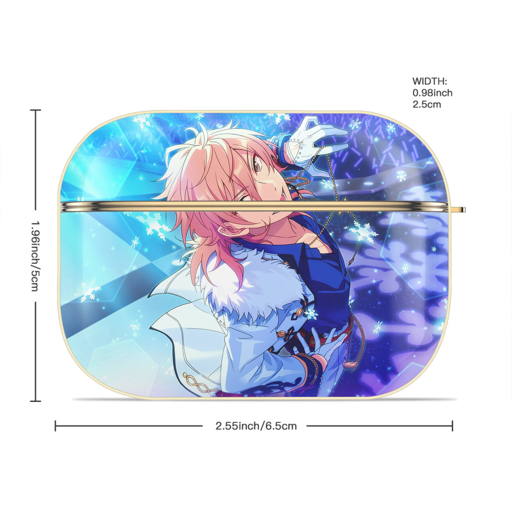 あんさんぶるスターズ! Ensemble Stars 【AirPods Pro用】ハードシェル保護ケース｜耐衝撃・防指紋・カラビナ付き商品仕様
