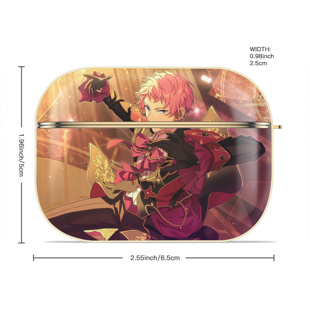 あんさんぶるスターズ! Ensemble Stars 【AirPods Pro用】ハードシェル保護ケース｜耐衝撃・防指紋・カラビナ付き商品仕様