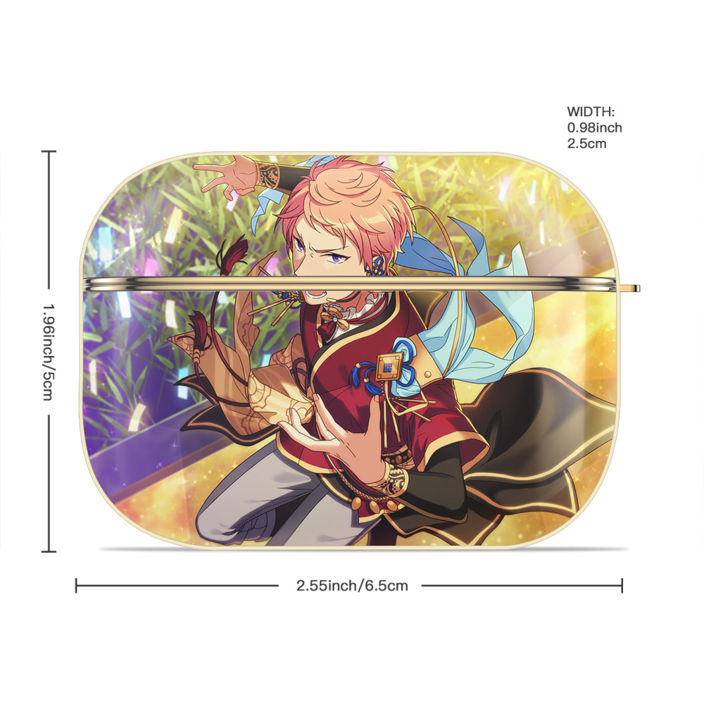 あんさんぶるスターズ! Ensemble Stars 【AirPods Pro用】ハードシェル保護ケース｜耐衝撃・防指紋・カラビナ付き商品仕様