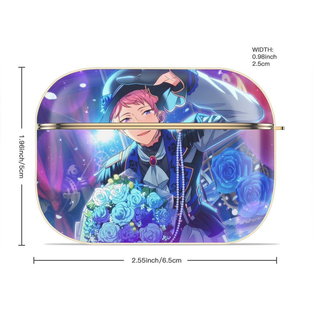 あんさんぶるスターズ! Ensemble Stars 【AirPods Pro用】ハードシェル保護ケース｜耐衝撃・防指紋・カラビナ付き商品仕様