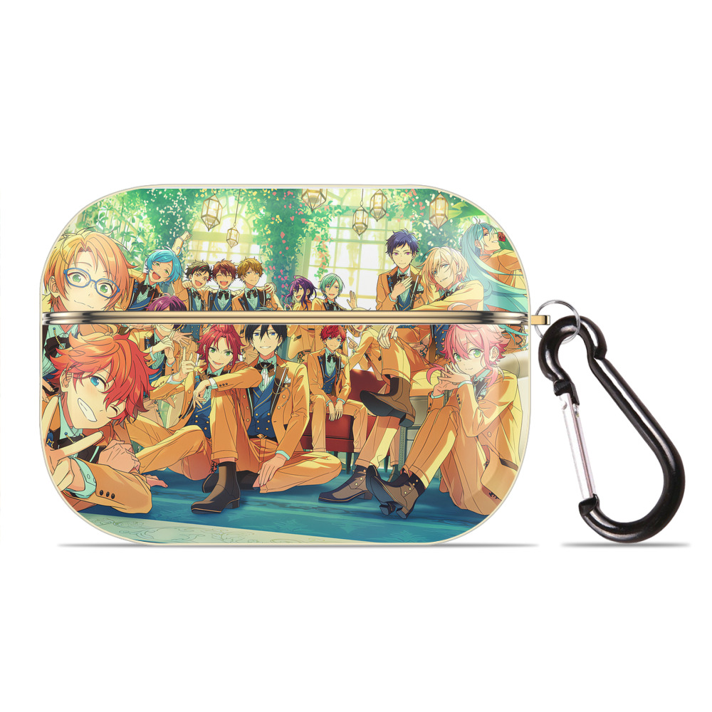（画像用） あんさんぶるスターズ! Ensemble Stars 【AirPods Pro用】ハードシェル保護ケース｜耐衝撃・防指紋・カラビナ付き商品仕様