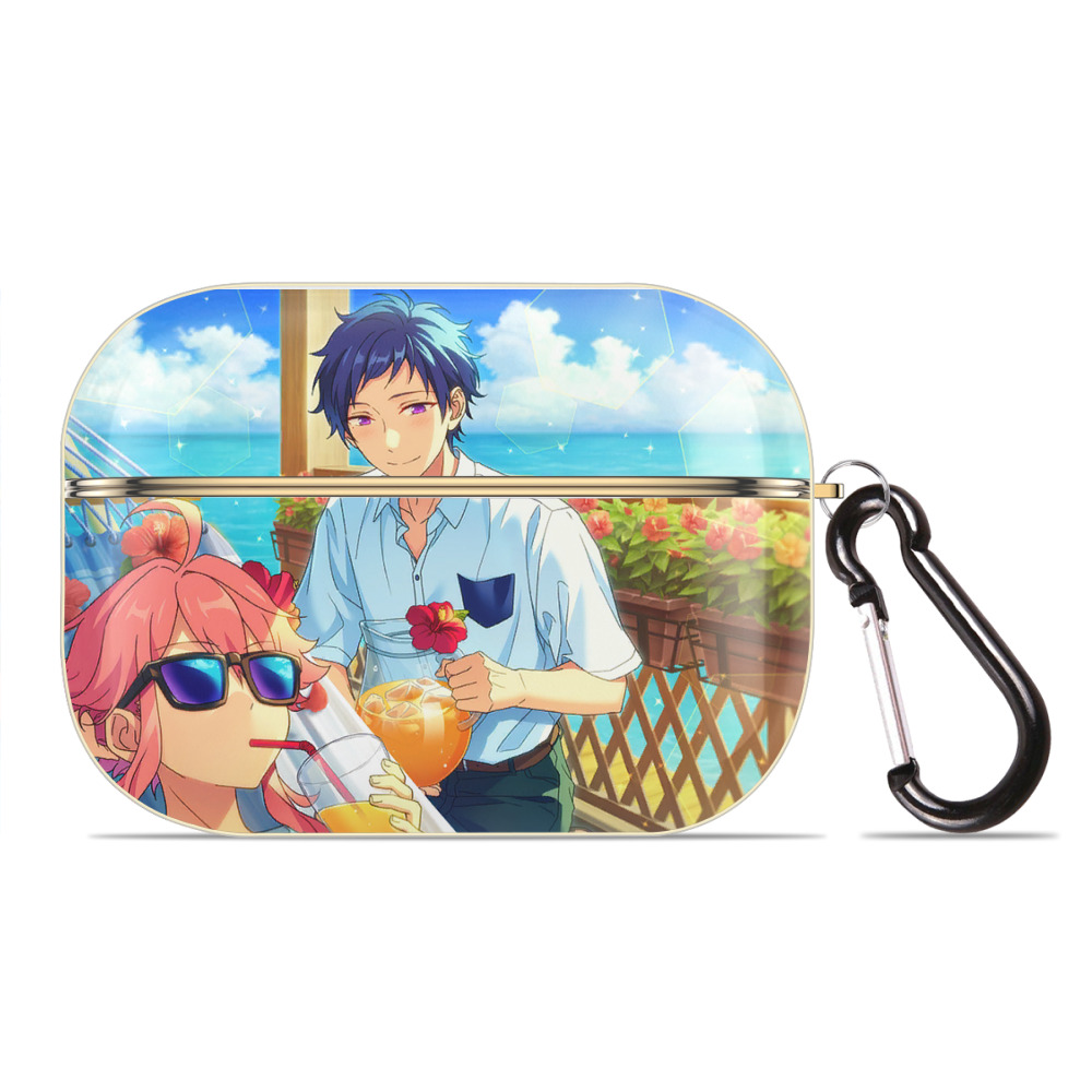 （画像用） あんさんぶるスターズ! Ensemble Stars 【AirPods Pro用】ハードシェル保護ケース｜耐衝撃・防指紋・カラビナ付き商品仕様